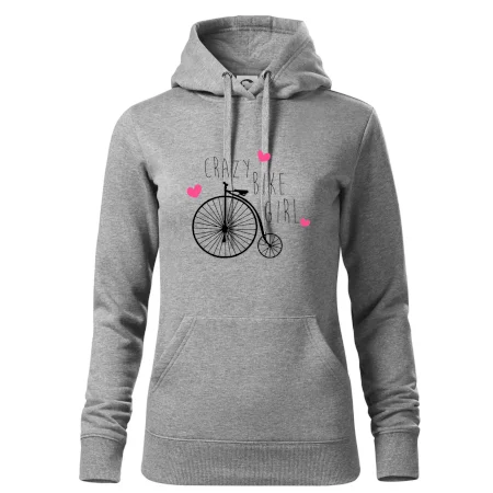 Crazy bike girl