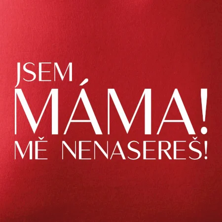 Jsem máma! MĚ NENASEREŠ!