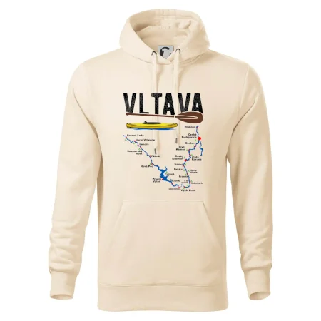 Mapa řeky Vltavy