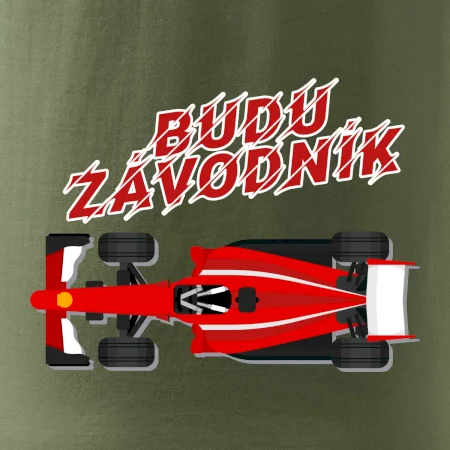 Budu závodník červená formule