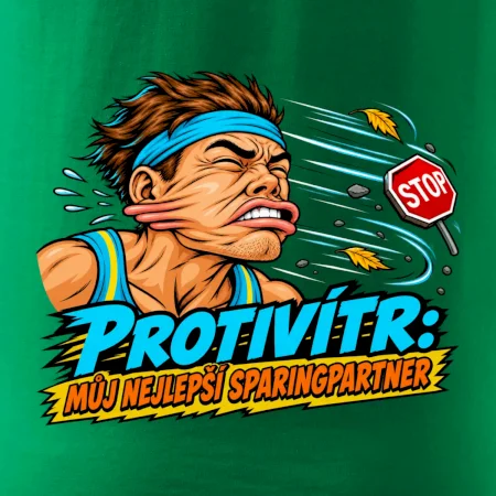 Běžecký protivítr můj sparingpartner