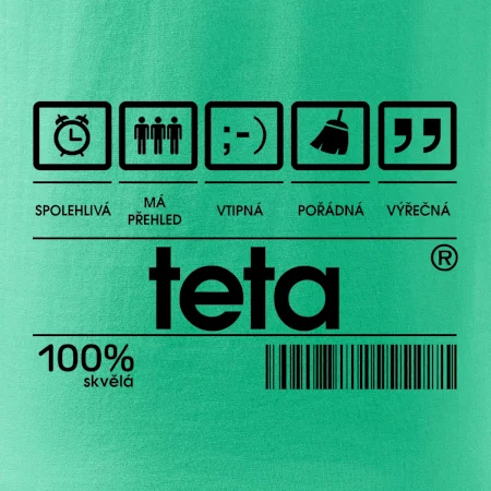 Čárový kód teta