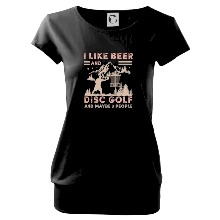 I like beer and disc golf