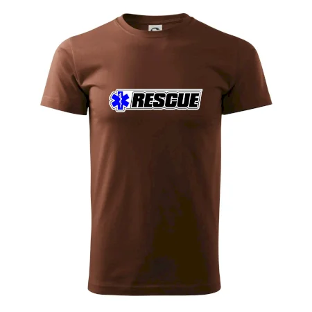 Záchranář rescue kříž modrý