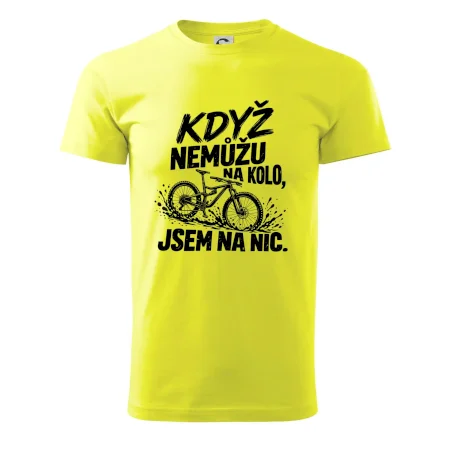 Když nemůžu na kolo jsem na nic - bahno