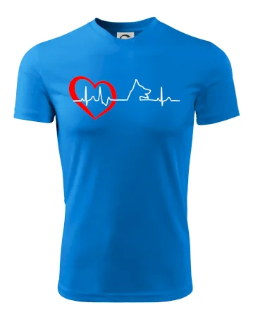 Německý ovčák ekg