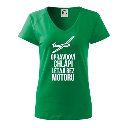 Opravdovi chlapi létají bez motoru