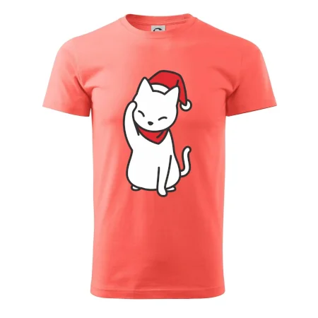Vánoční kočka mávající