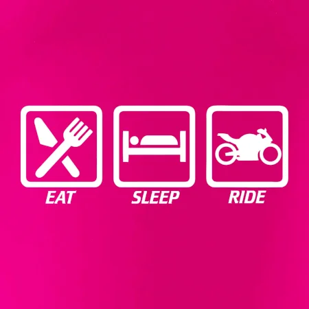 Eat sleep ride - silnice