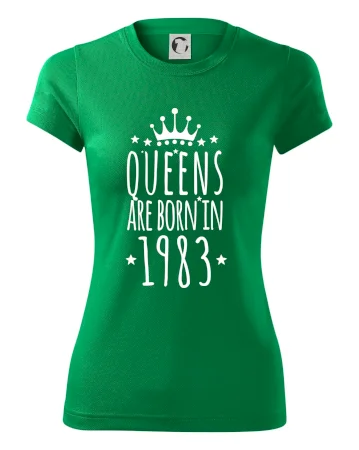 Queens are born in 1983