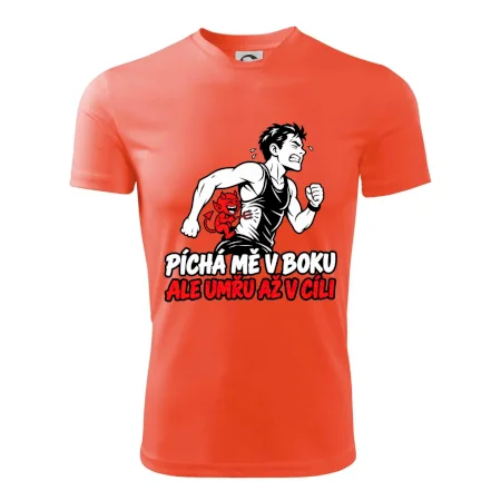 Běžec píchá mě v boku