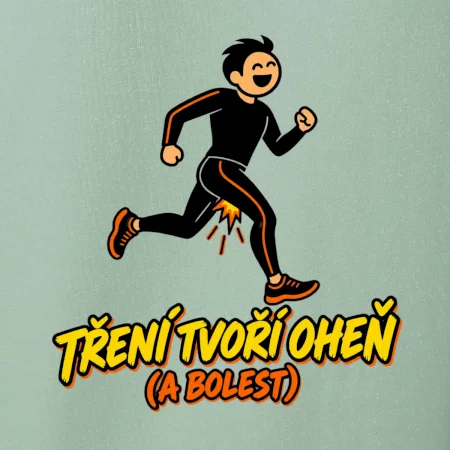 Běžecké tření tvoří oheň