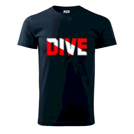 Dive nápis vlajka