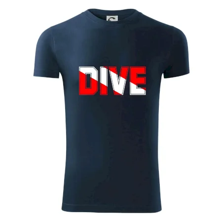 Dive nápis vlajka