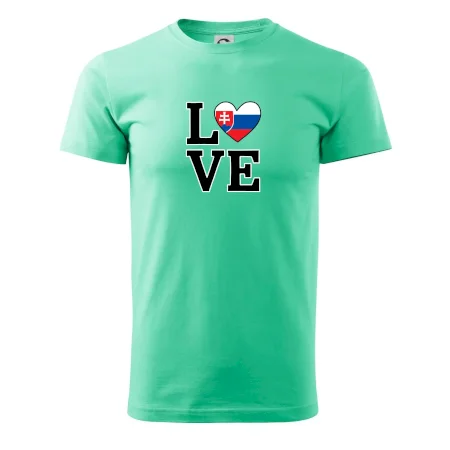 Love Slovenská vlajka