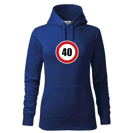 Dopravní značka - omezení rychlosti 40