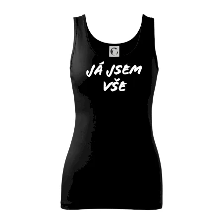 Nápis Já jsem vše!