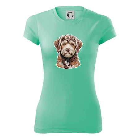 Lagotto romagnolo vyšívaná hlava