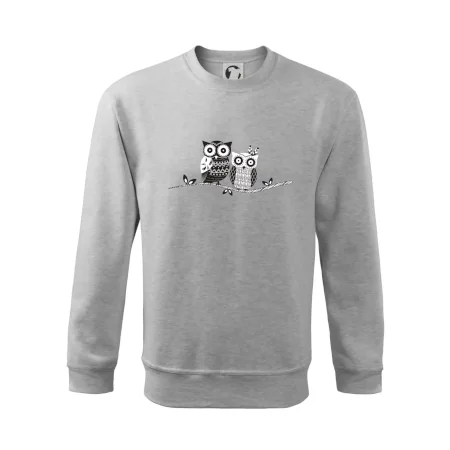 Dvě sovy abstraktní