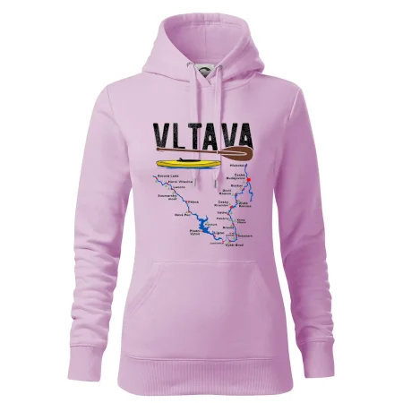 Mapa řeky Vltavy