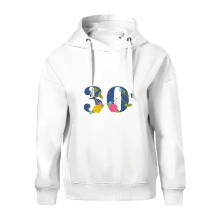 Květinové číslo kreslené - 30