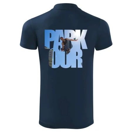 Parkour nápis nebe