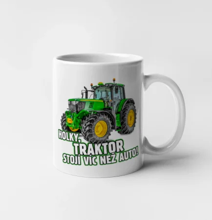 Holky, traktor stojí víc než auto