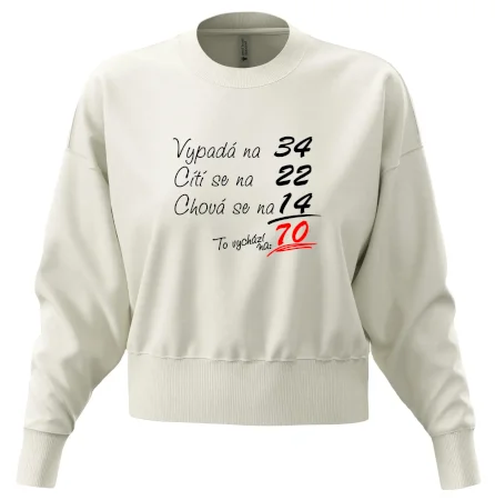 Vypadá, cítí se, chová se - 70 let