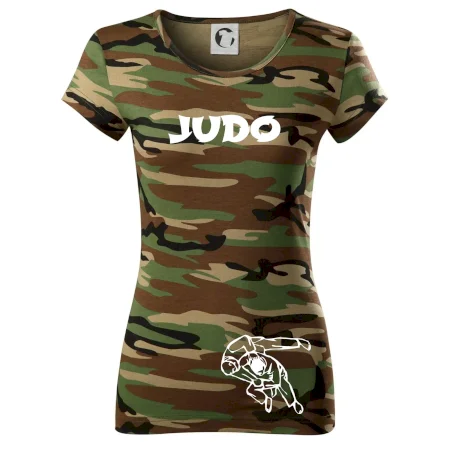 Judo nápis + postavy