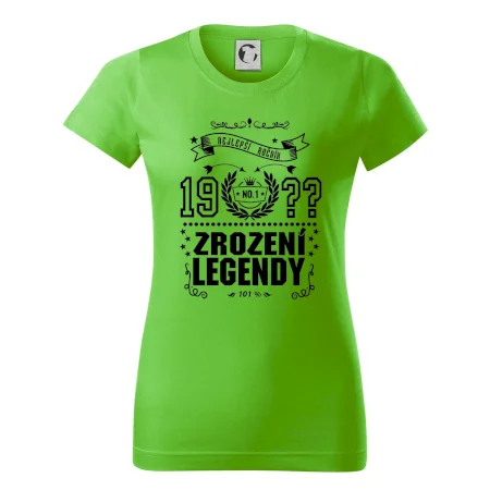 Zrození legendy - pro všechny - vlastní letopočet