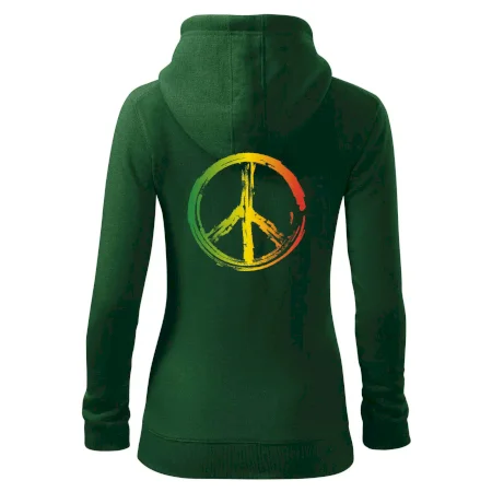 Peace symbol paint