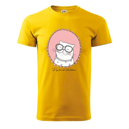 Pyšná kočka růžová