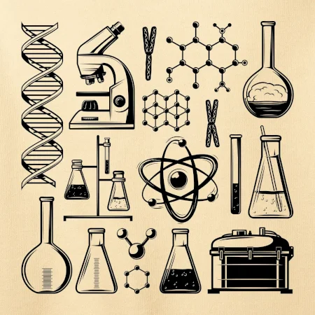Laboratoř - ikony