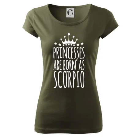 Princesses are born as Scorpio - Štír