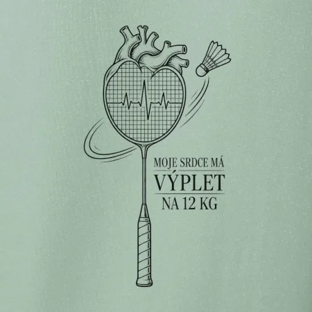 Badminton srdce s výpletem