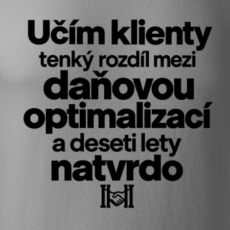 Daňová optimalizace versus deset let natvrdo