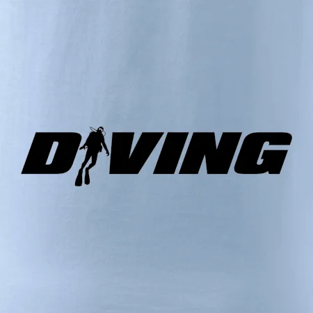 Diving nápis potápěč