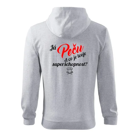 Já peču - tvoje superschopnost? šikmý nápis