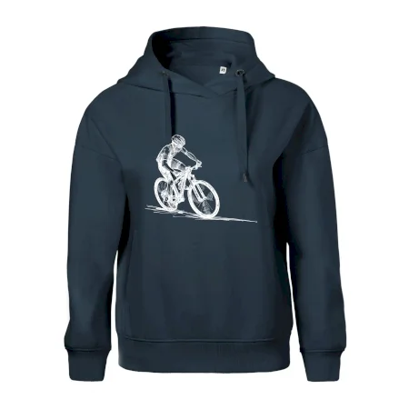 MTB kreslený cyklista