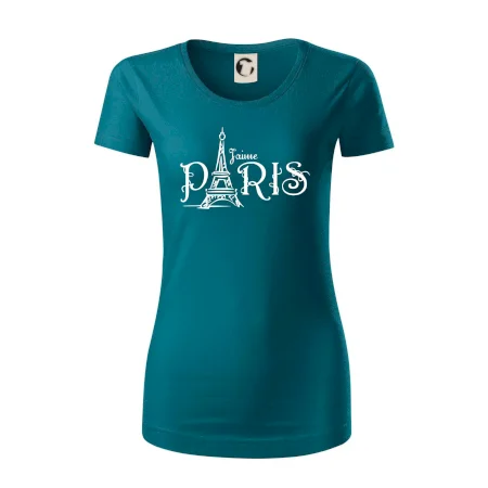 Paris nápis Eiffelovka rovný