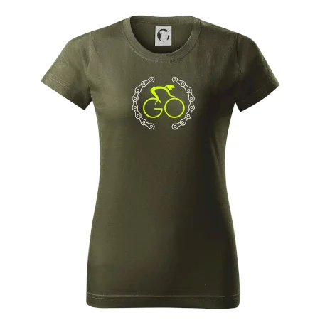 GO cyklista (fluo potisk)