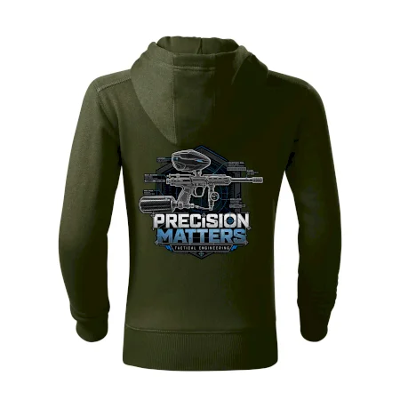 Technický nákres precision matters paintball