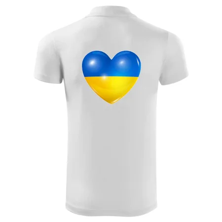 Ukrajina srdce vlajka