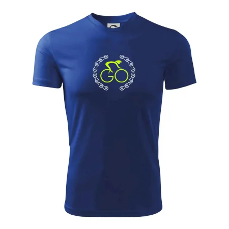 GO cyklista (fluo potisk)