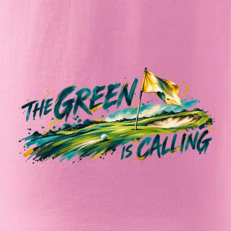 The green is calling malovaný golf