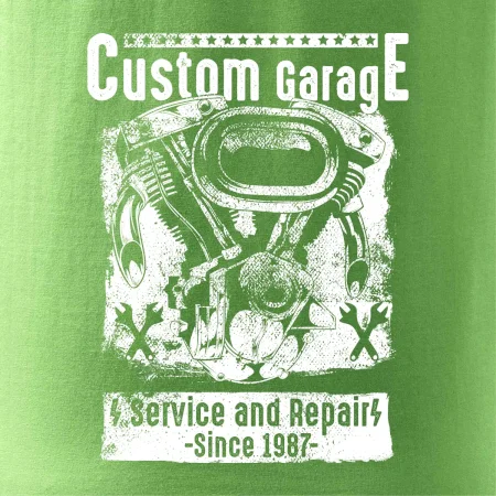 Custom Motorcycle Garage