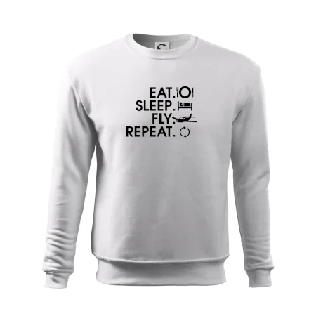 Eat sleep fly repeat