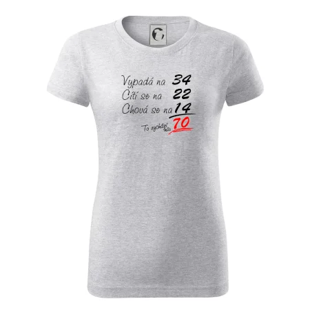 Vypadá, cítí se, chová se - 70 let