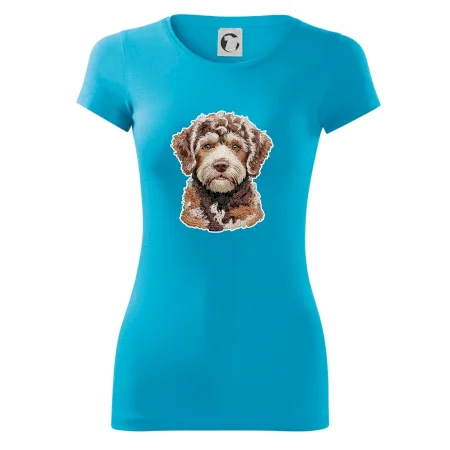 Lagotto romagnolo vyšívaná hlava