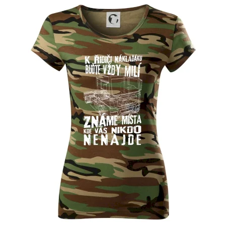 K řidiči náklaďáku buďte vždy milý